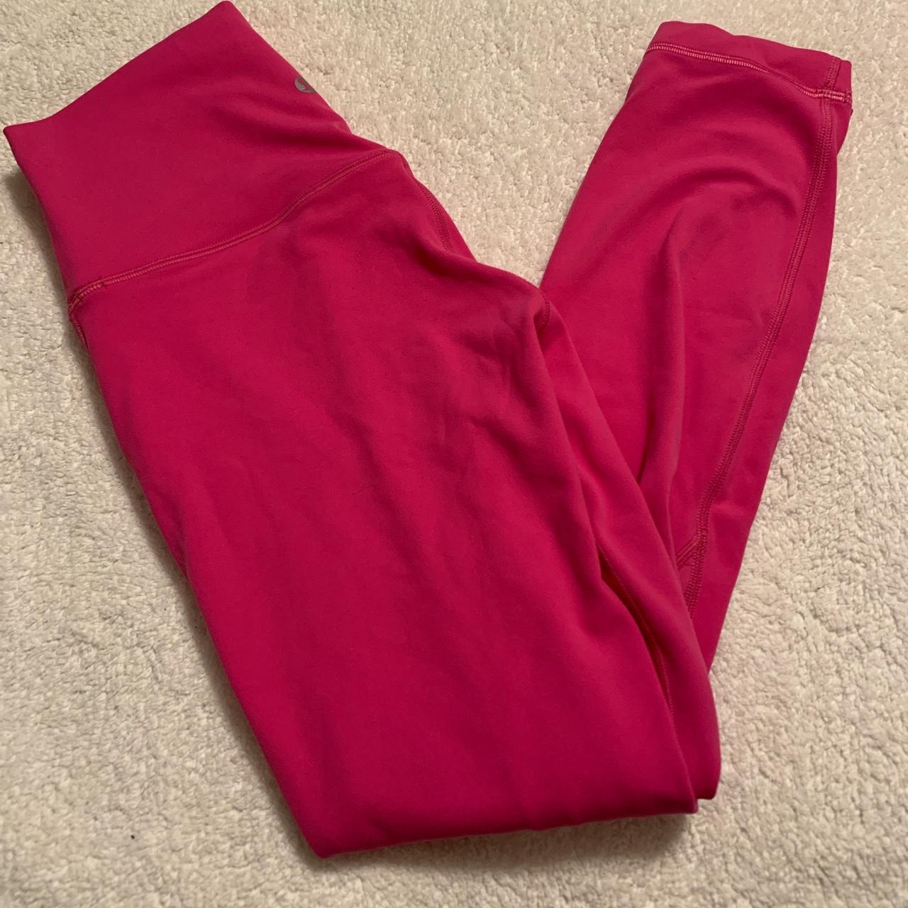 Lululemon Sonic pink deals aligns size 6 25