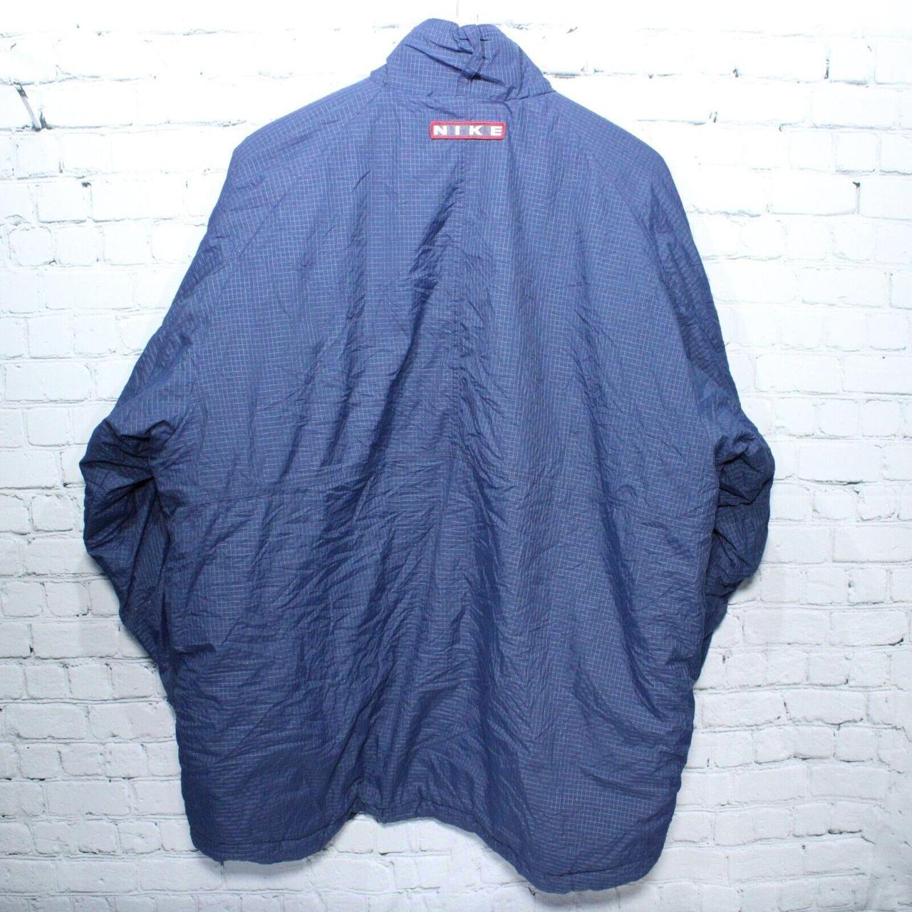 mens nike long padded coat