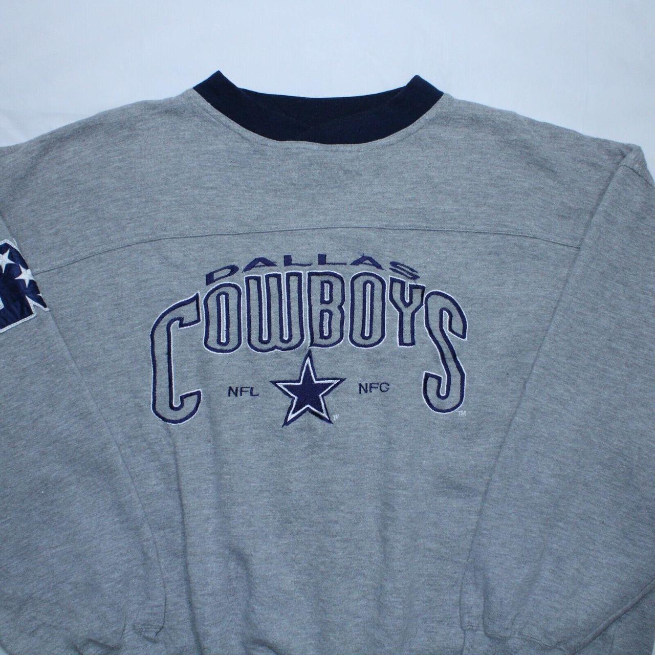 Vintage Lee Sport Dallas Cowboys NFL Sweatshirt USA - Depop