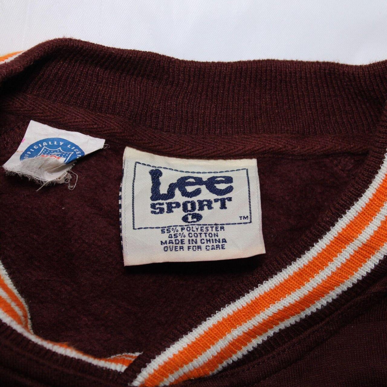 Vintage Lee Sports Cleveland Browns Sweatshirt - Depop