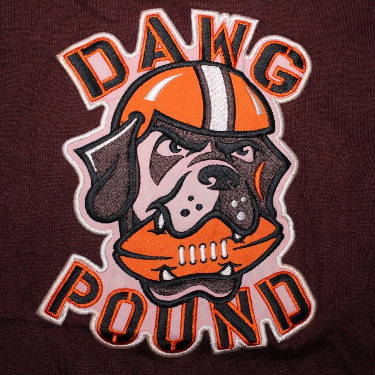 Vintage Cleveland Browns Men's T-shirt Size XL Dog Dawg Pound Lee Sport NFL