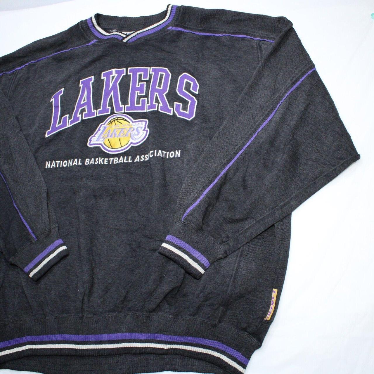 1980s Lee SPORT Los Angeles Lakers Sweatshirt Sweater NBA