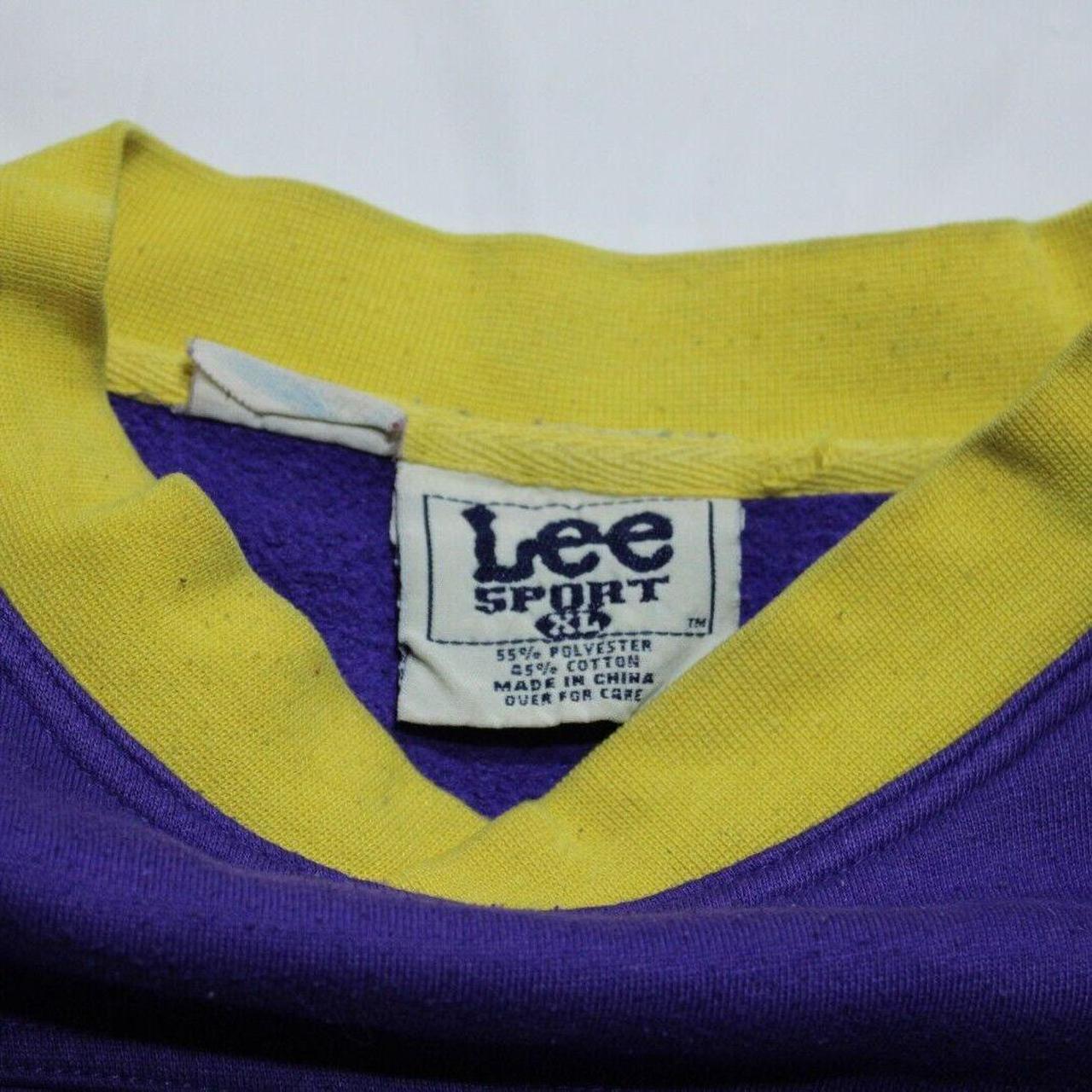 Vintage Minnesota Vikings Sweatshirt XL Purple Lee - Depop