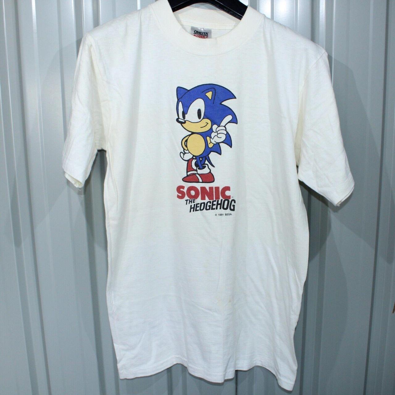 vintage sonic the hedgehog t shirts