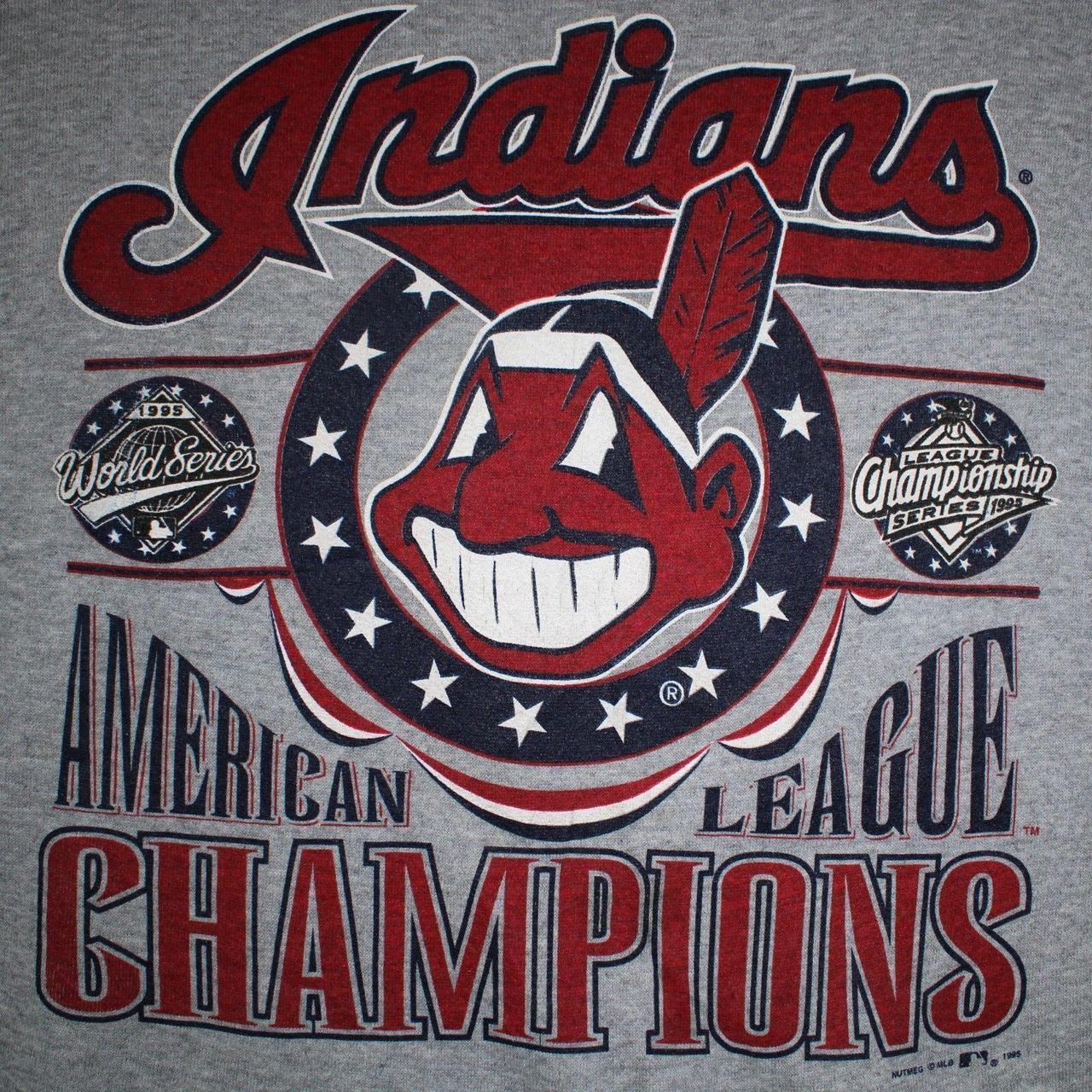 Vintage YOUTH Lee Sport Cleveland Indians Script/Chief Wahoo Shirt