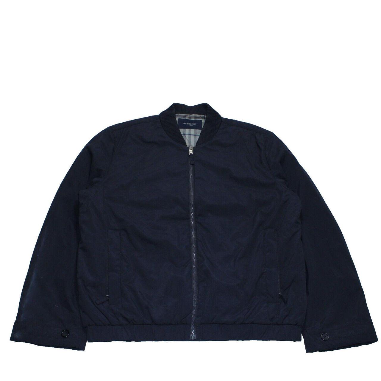 Burberry harrington cheap jacket blue