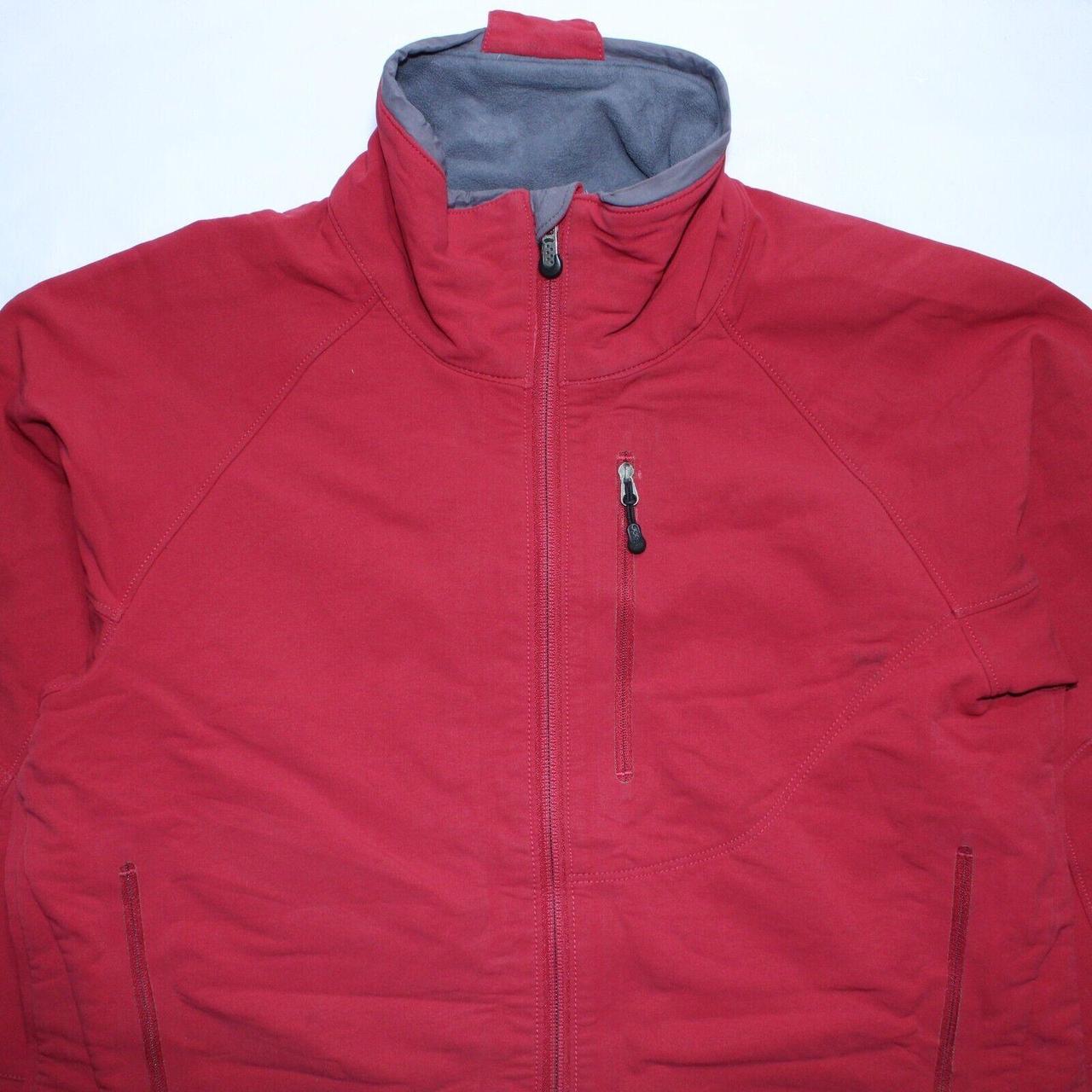 Patagonia Jacket Womens Medium Red Fleece Lined - Depop