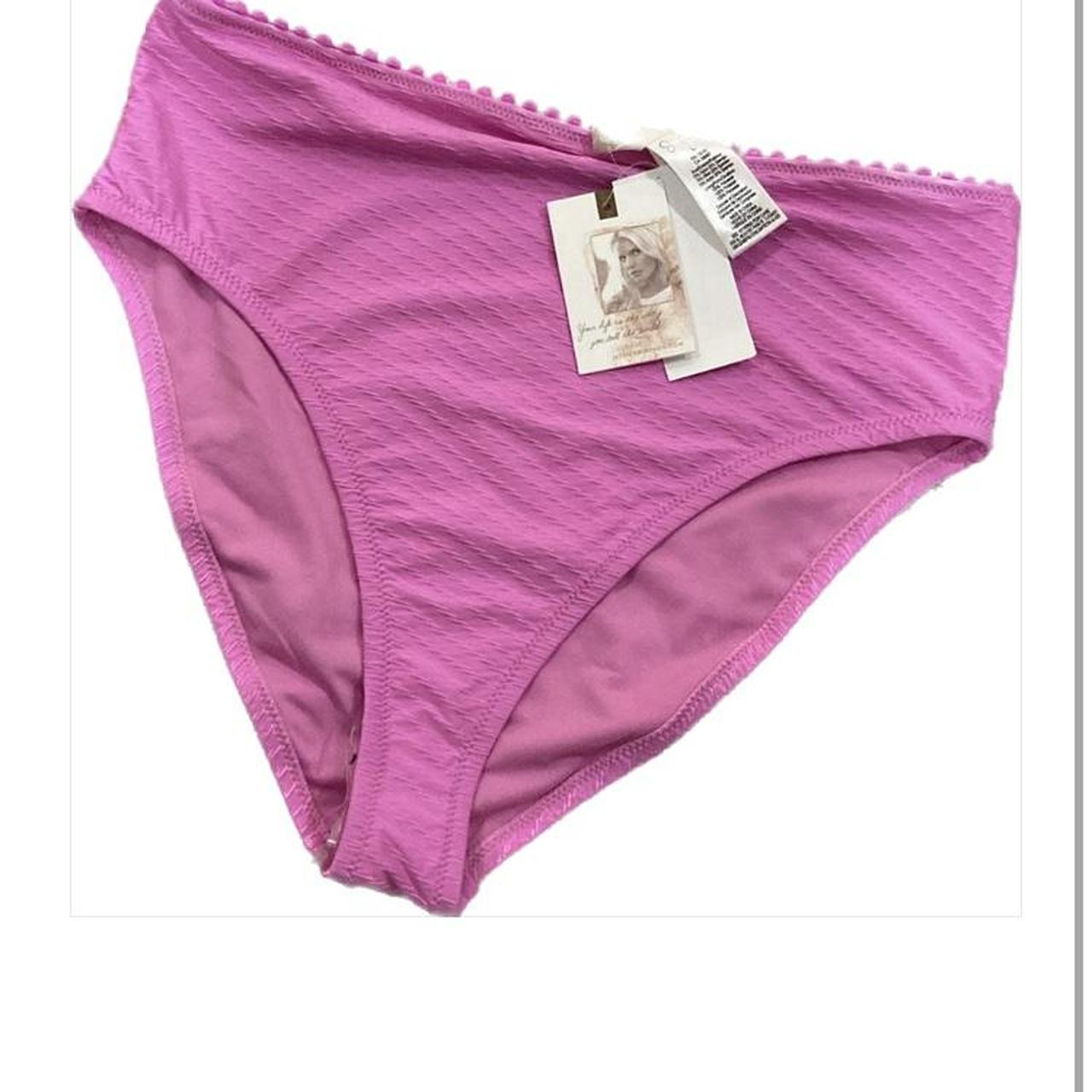 Jessica Simpson Women's Pink Bikini-and-tankini-bottoms | Depop