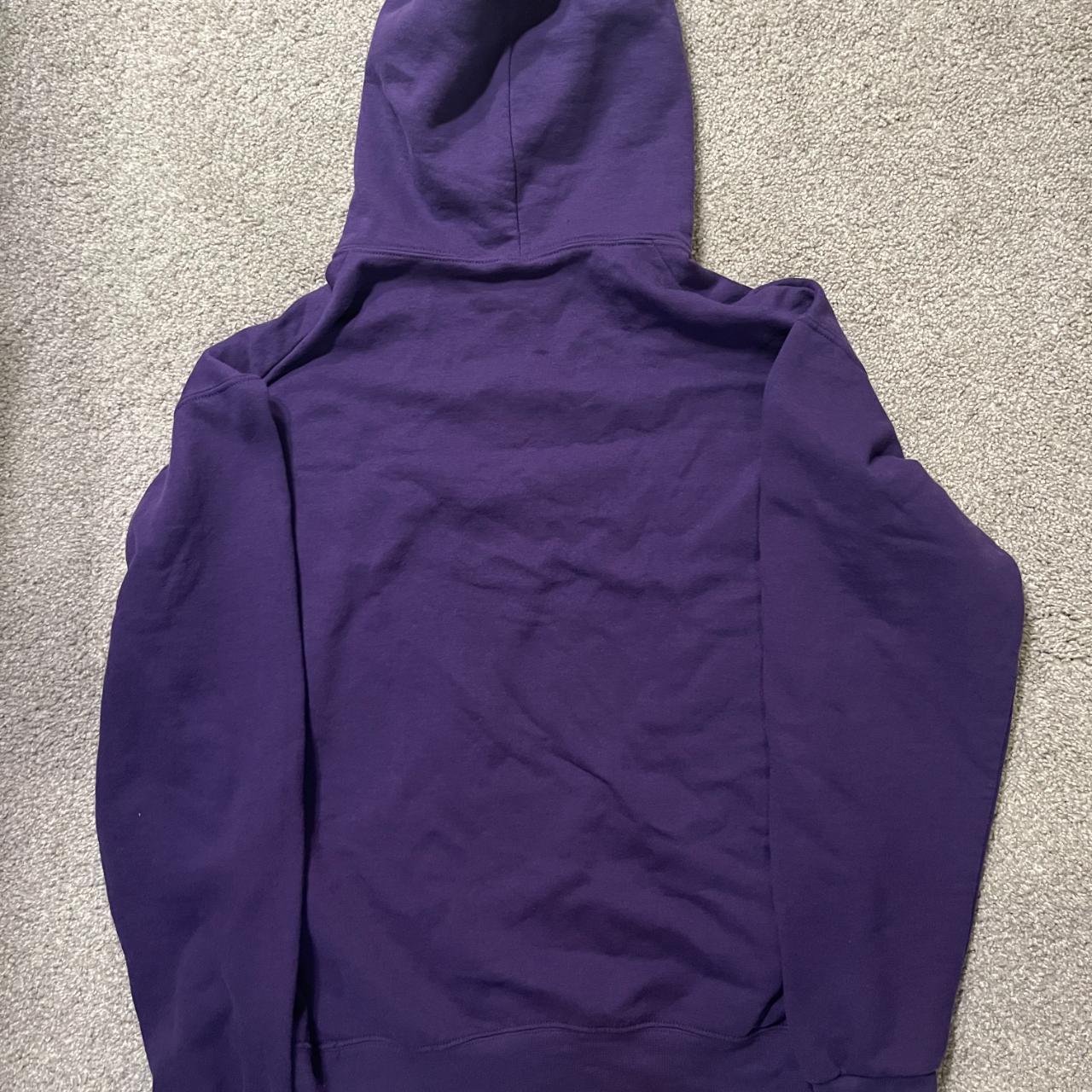 Yeezy Men's Purple and Pink Hoodie | Depop