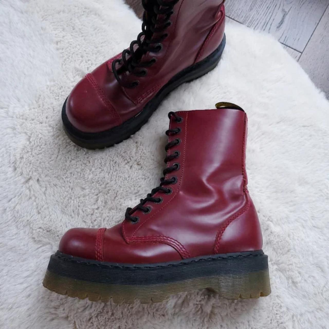 SUPER RARE Vintage 90s Dr Martens Crazy Bomb Cherry | Depop