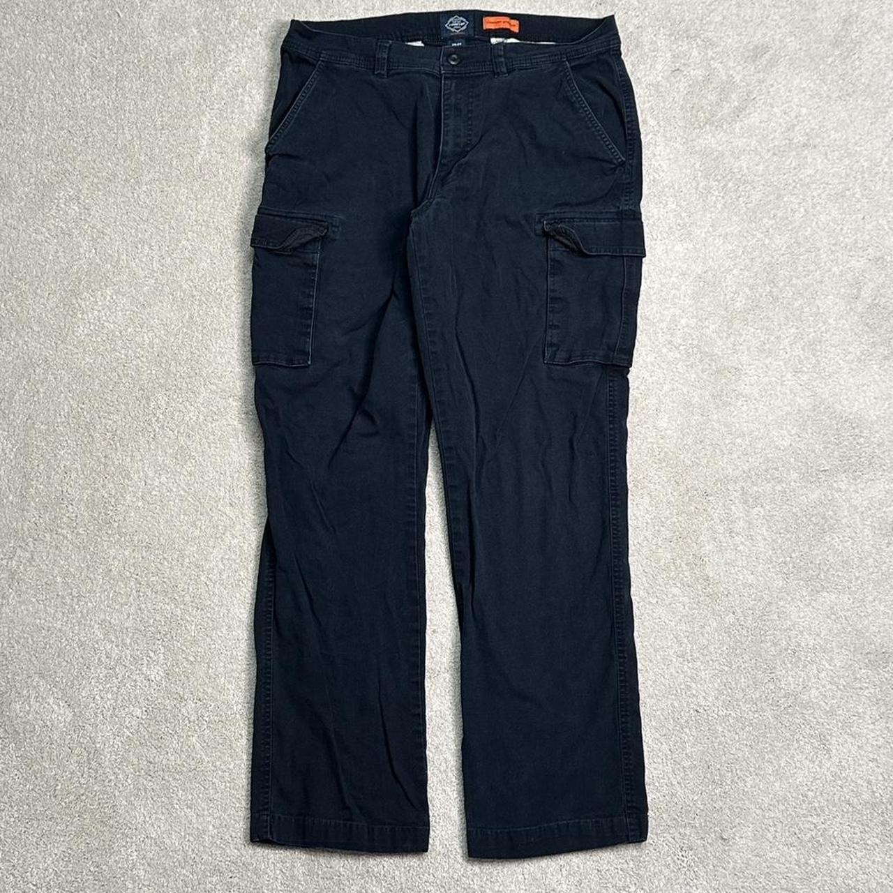 St. John’s Bay Cargo pants Faded Black Size: 34/34 - Depop