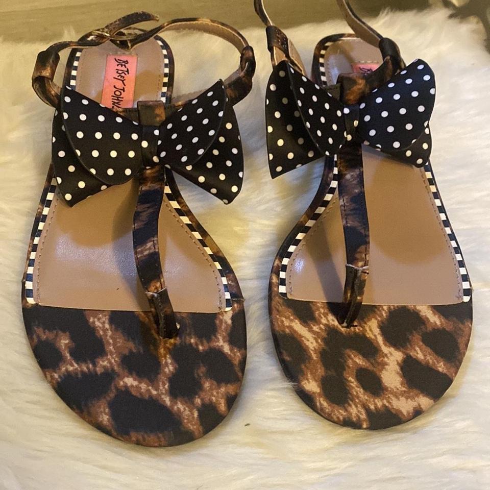 Betsey johnson store austen flat sandals