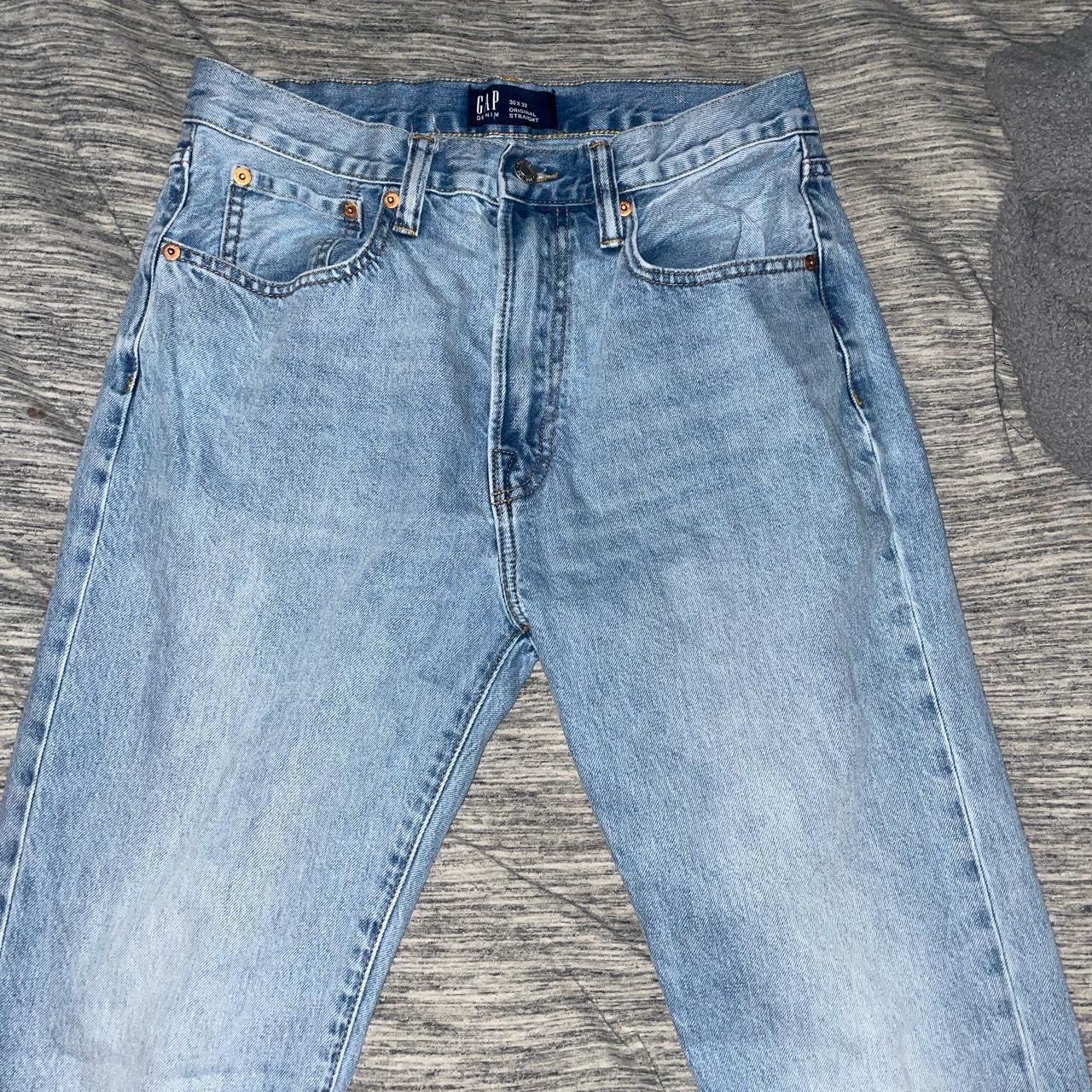 Gap original straight leg jeans men 30x32 Depop