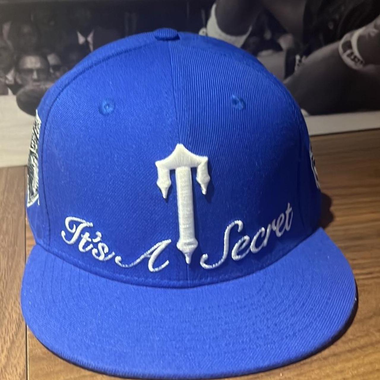 blue trapstar hat Depop