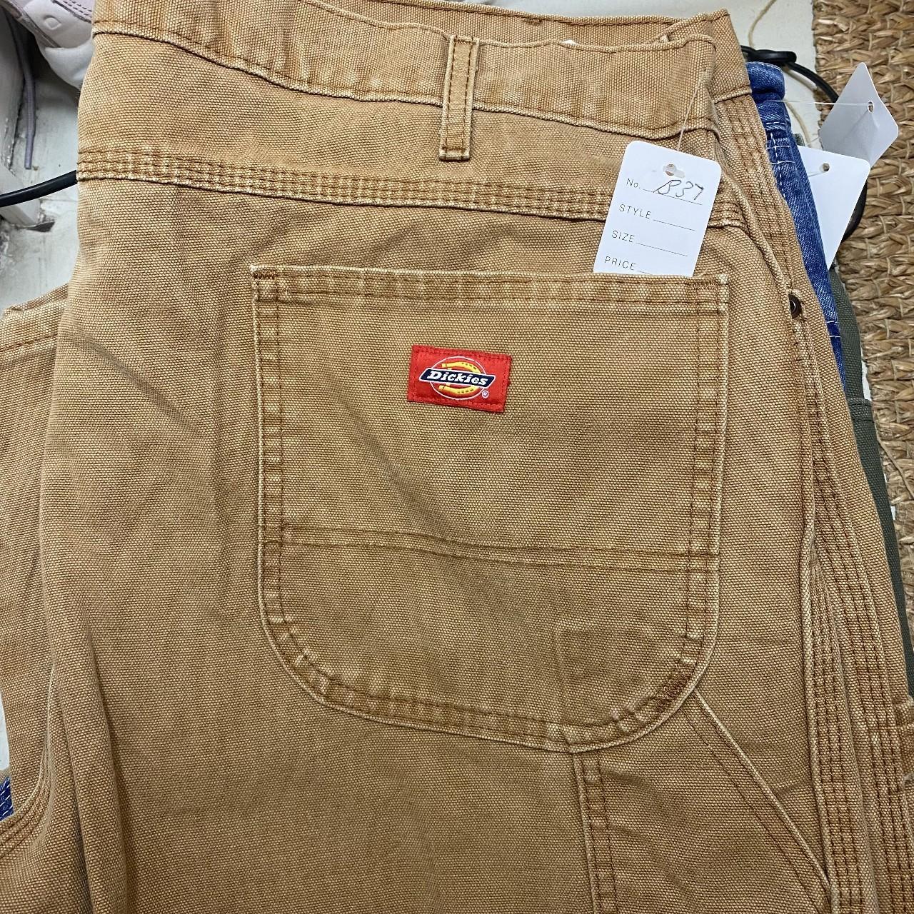 Dickies Men's Tan Jeans | Depop