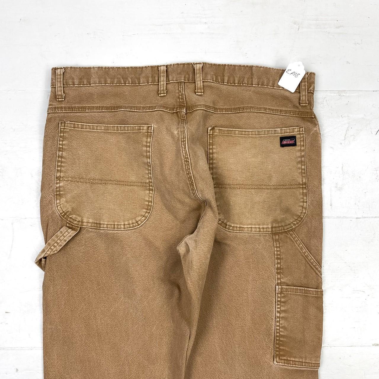 Dickies Men's Tan Jeans | Depop