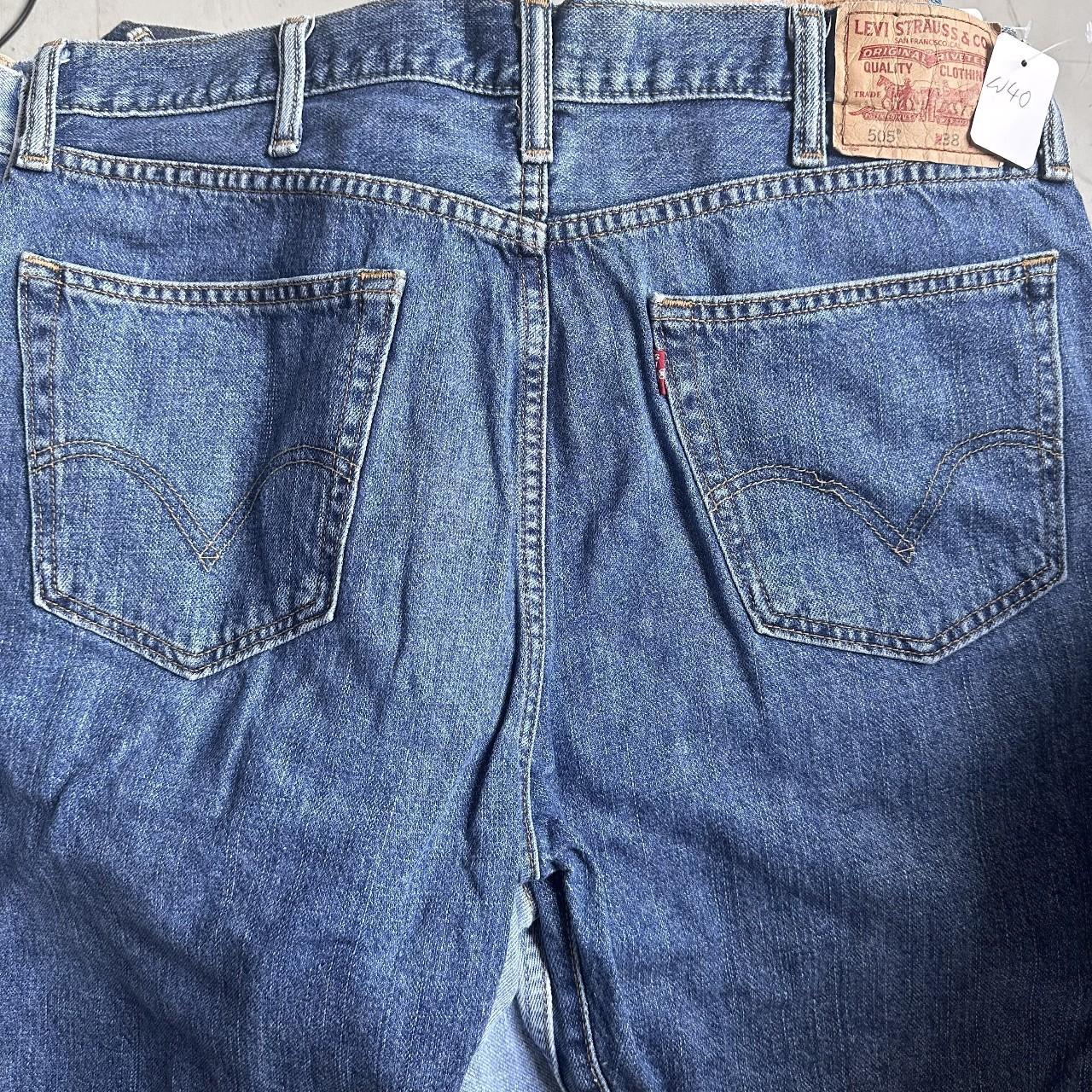 Levi's Men's Blue Shorts | Depop