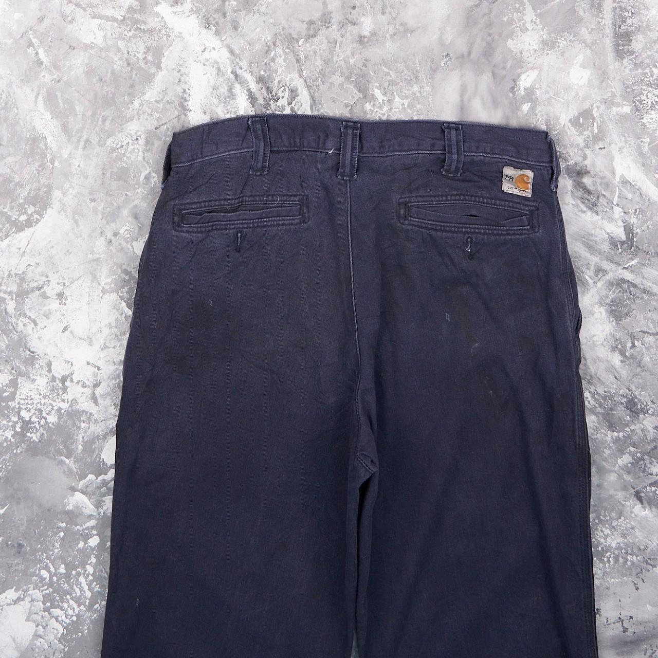 Vintage Carhartt Relaxed Straight Fit Trousers /... - Depop