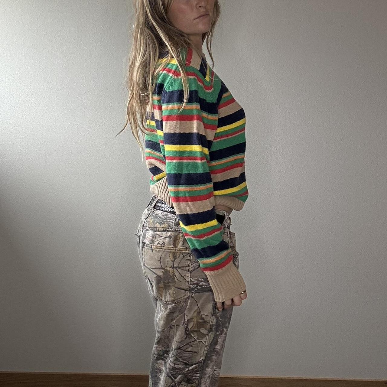 Women's Sweater - Multi - M – 100% C O T T O N … - image 6