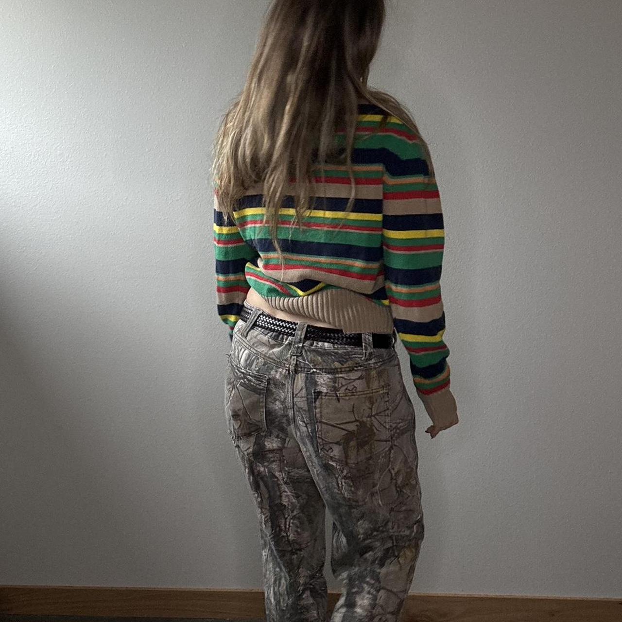 Women's Sweater - Multi - M – 100% C O T T O N … - image 7