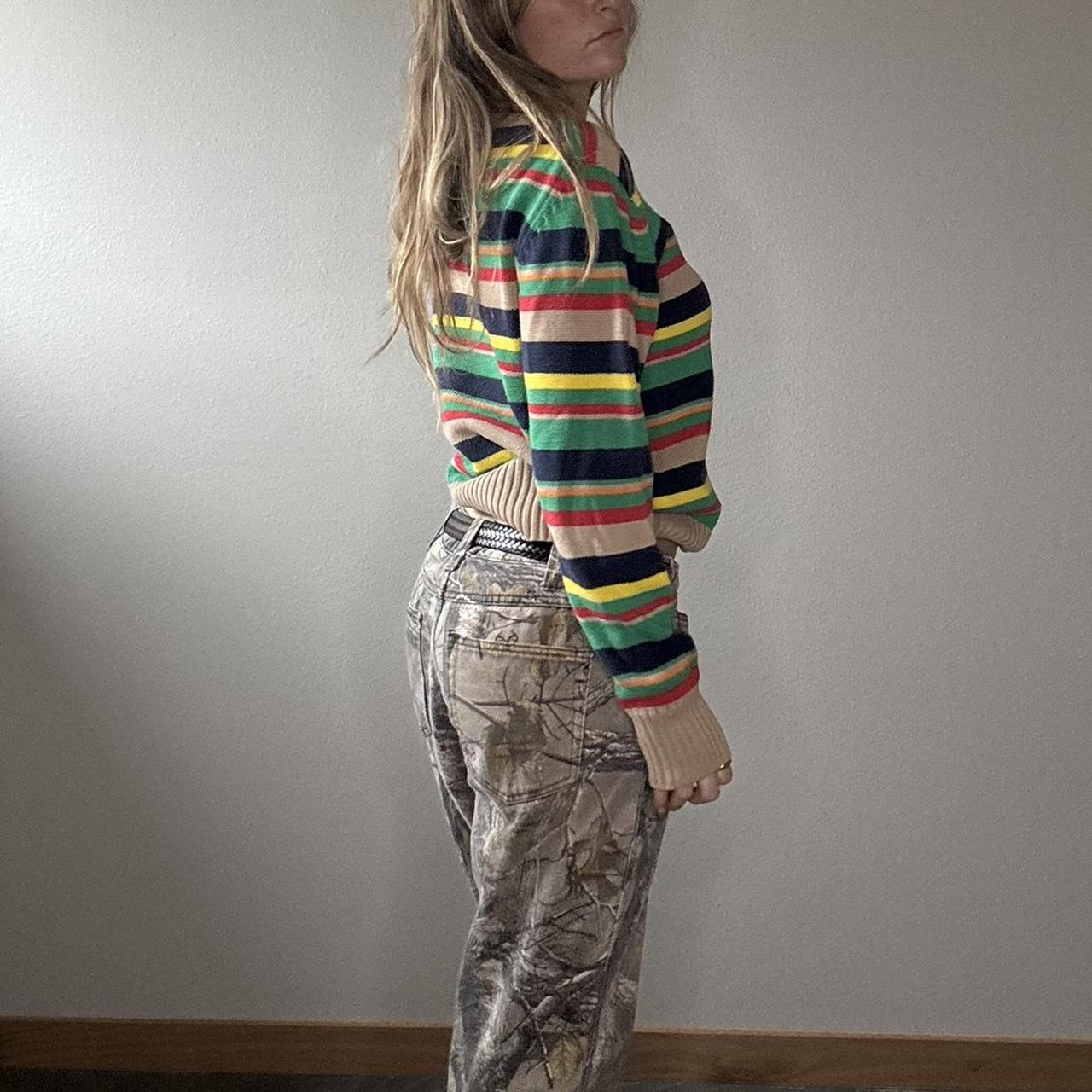 Women's Sweater - Multi - M – 100% C O T T O N … - image 8