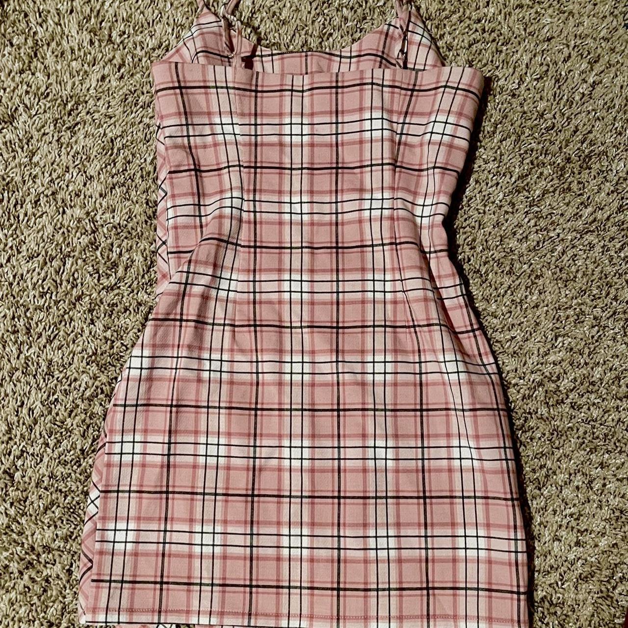 Total betty 2024 plaid dress