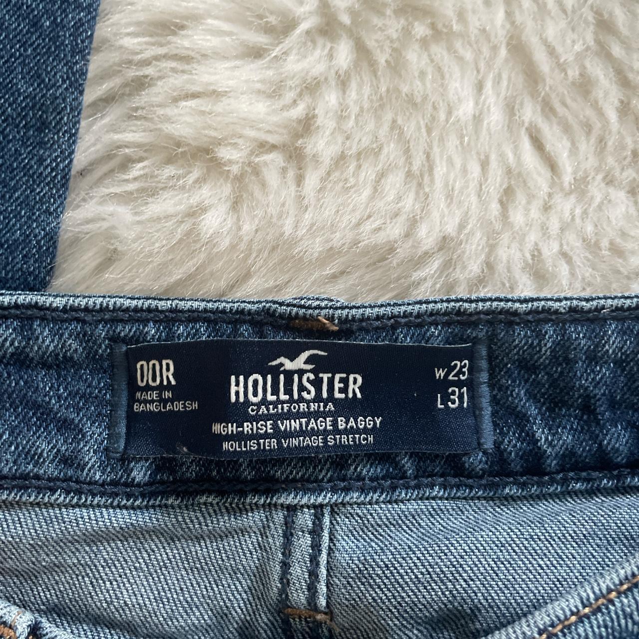 Hollister Co. Women's Navy Jeans | Depop