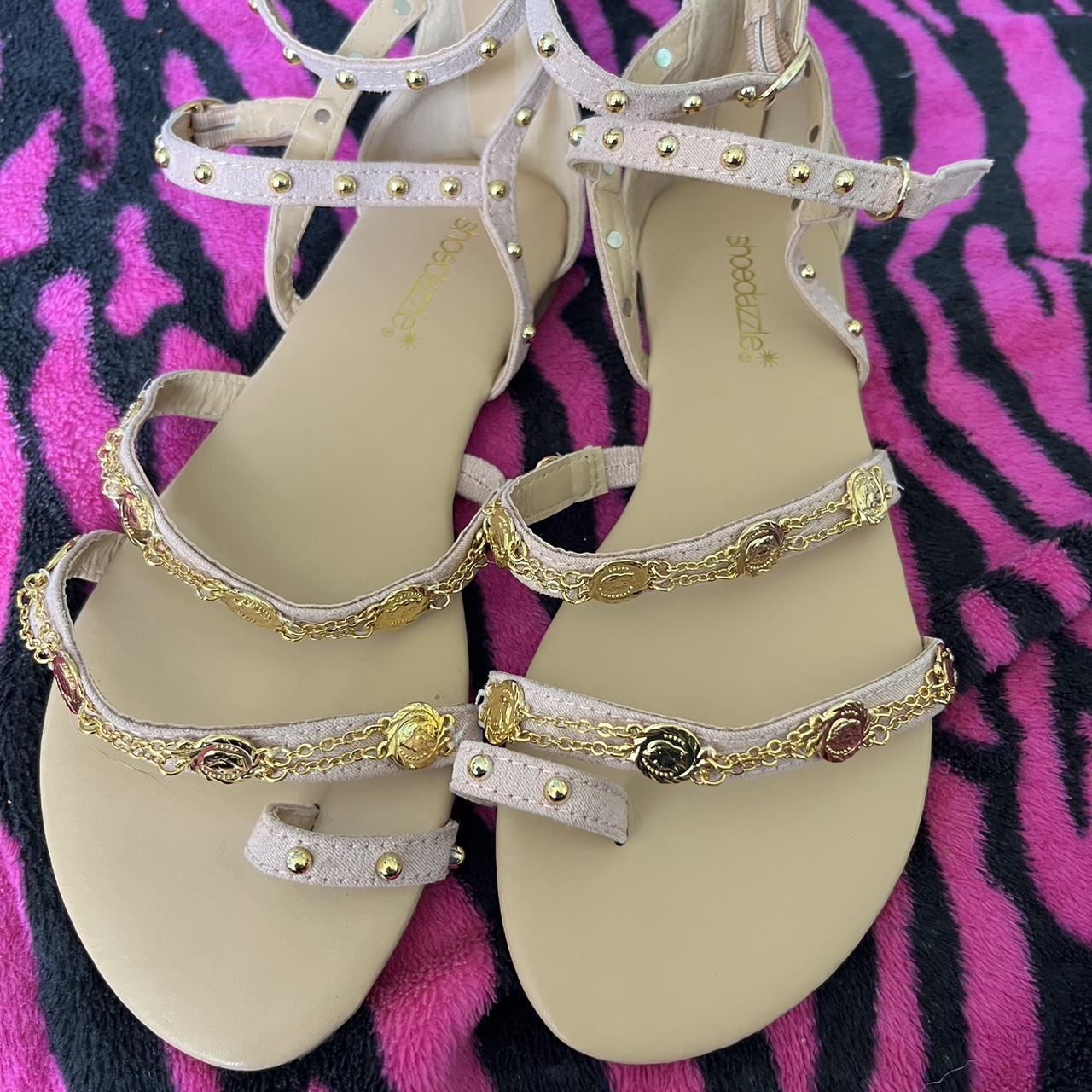Shoedazzle sales flat sandals
