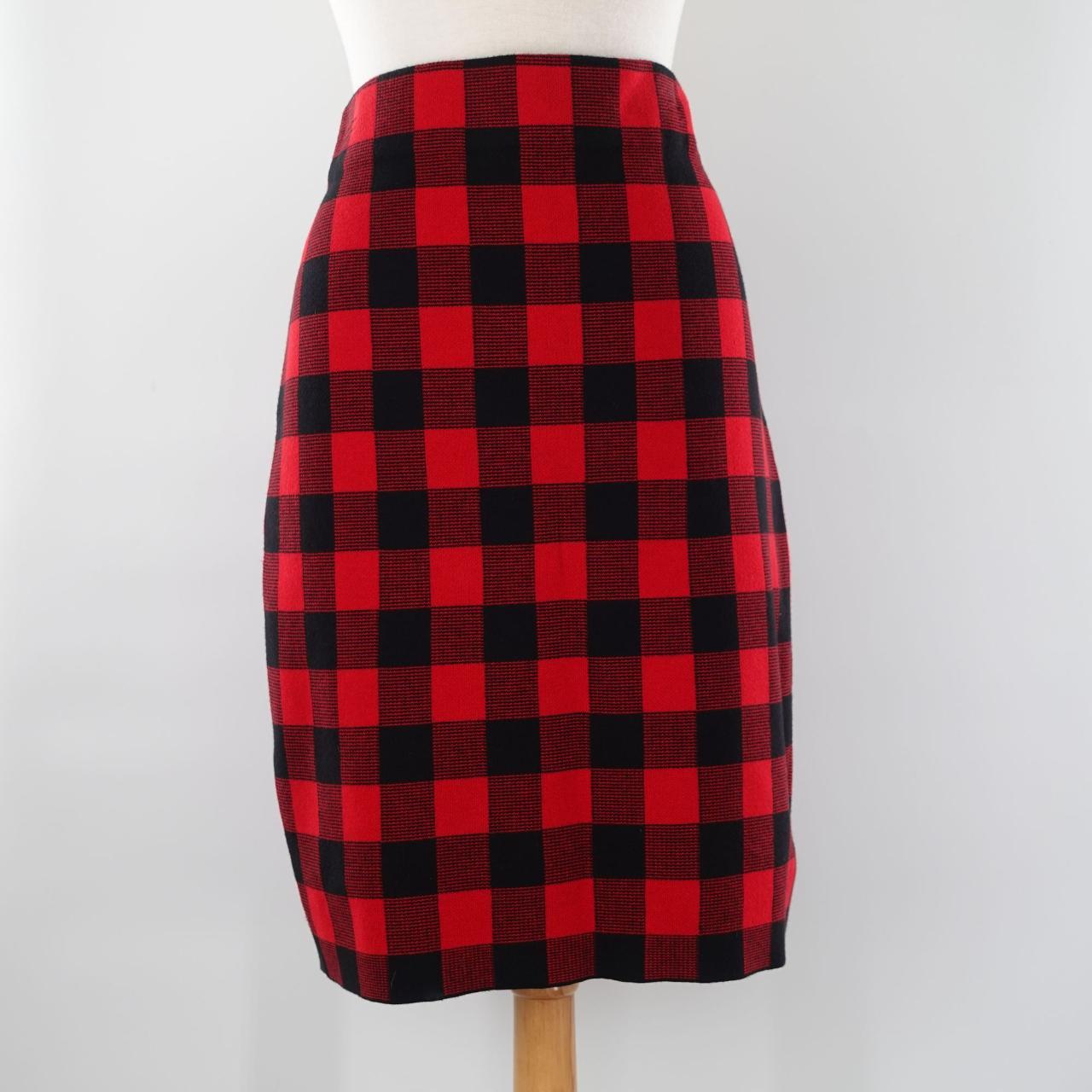 Women's chaps shop plaid pencil skirt