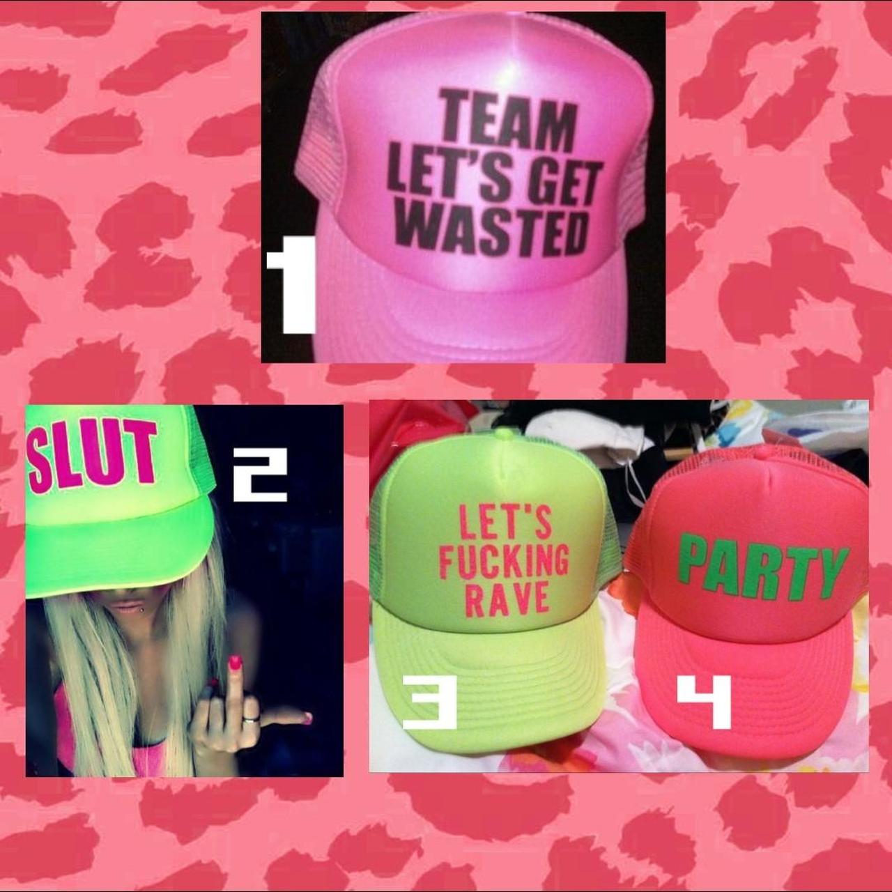 rave/party hats! ️ PM which one youd like! all... - Depop