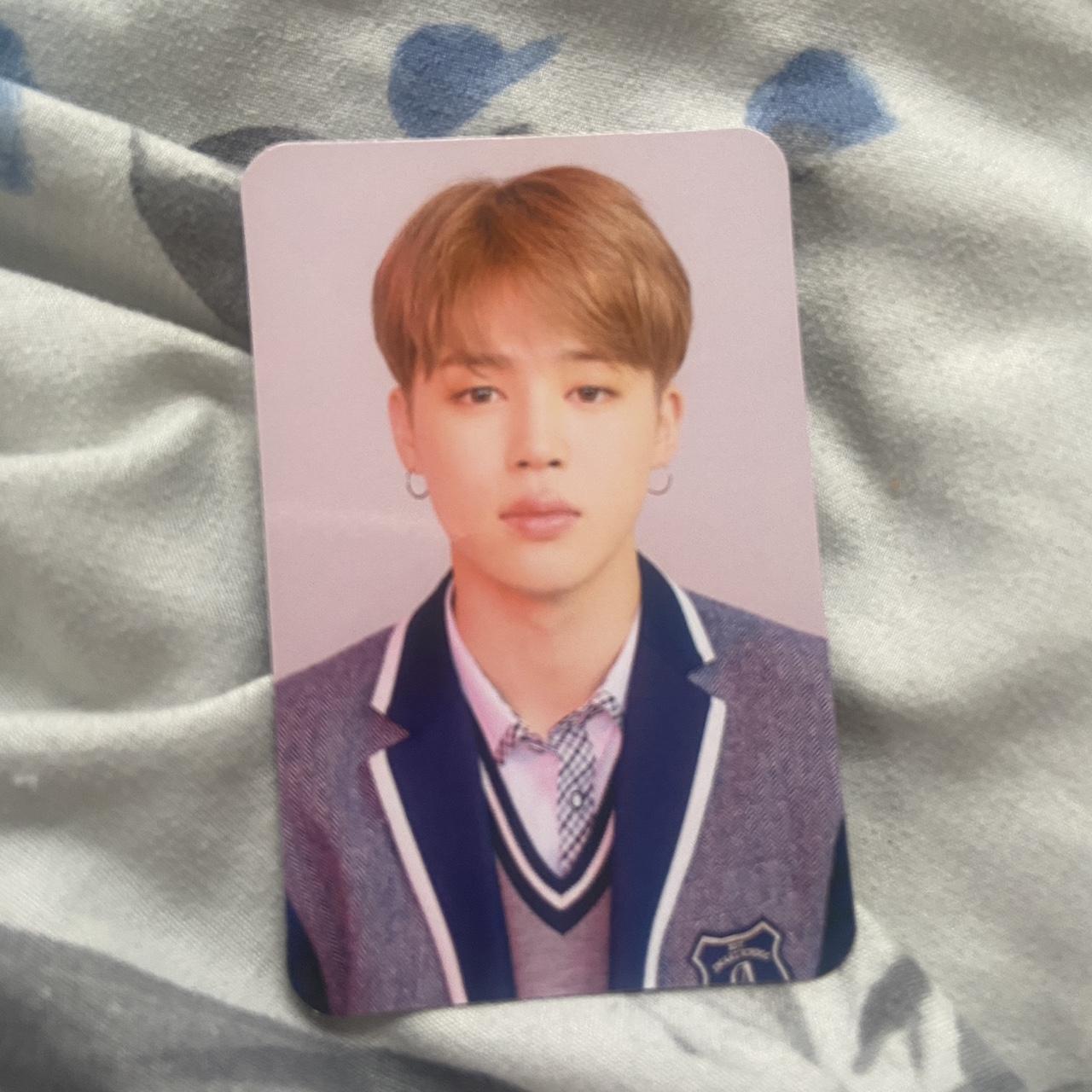 bts jimin love yourself official kpop photocard - Depop