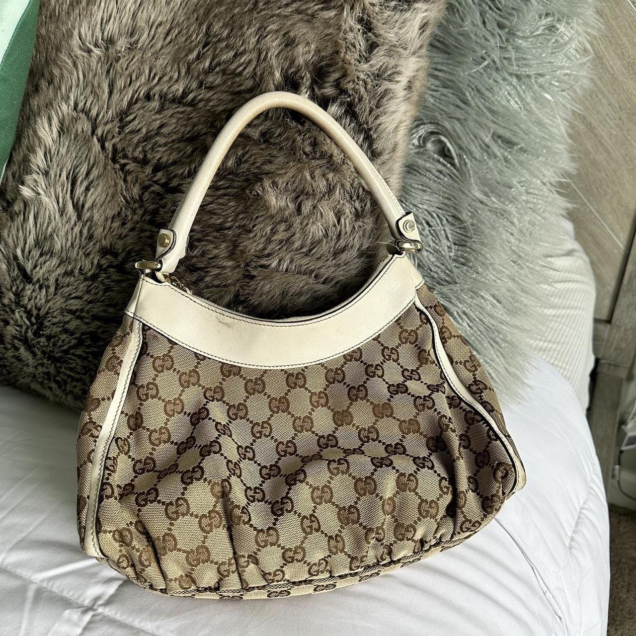 GUCCI - Horsebit GG Canvas Extra Large Hobo Shoulder - Depop