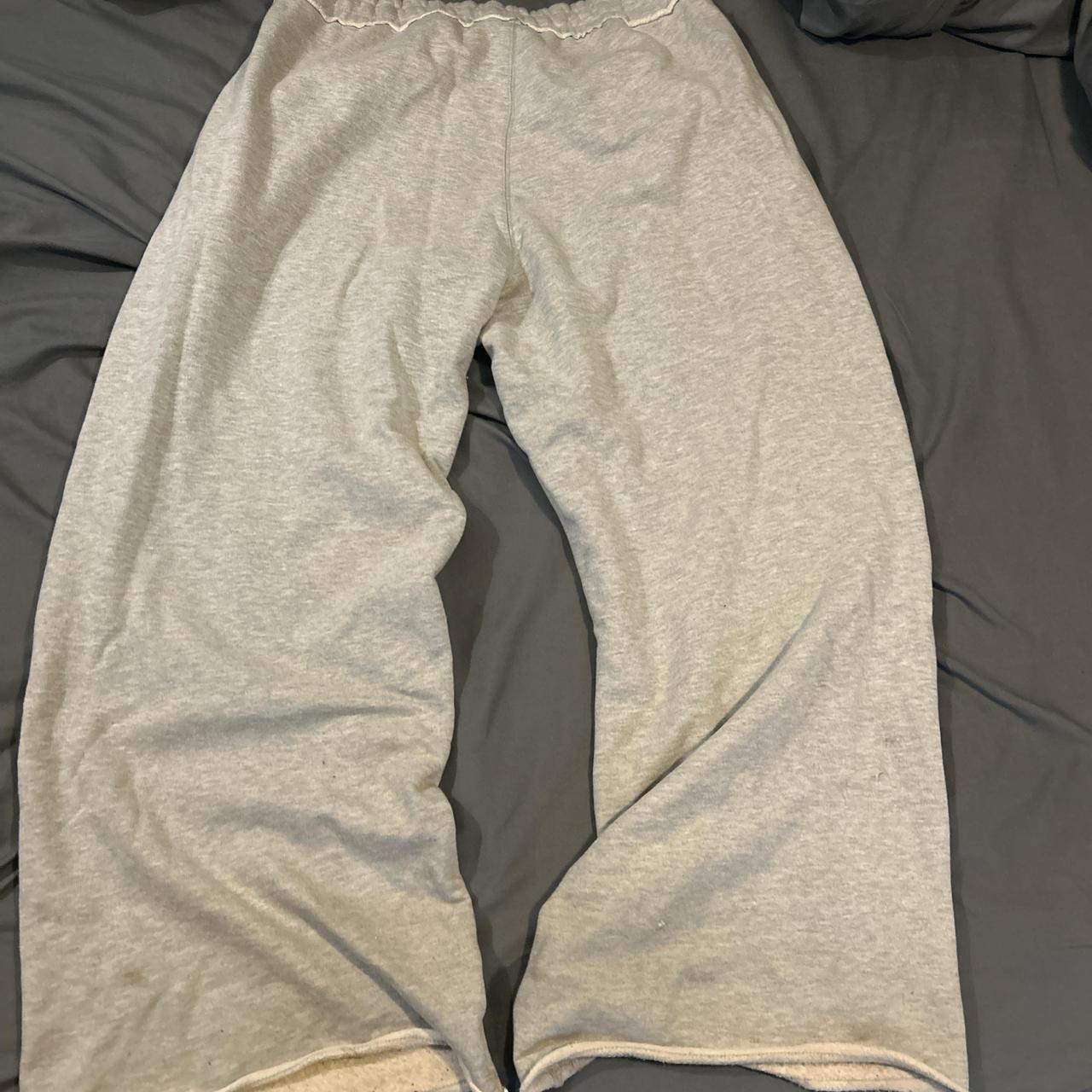 Jaded london baggy grey sweatpants size medium dm... - Depop