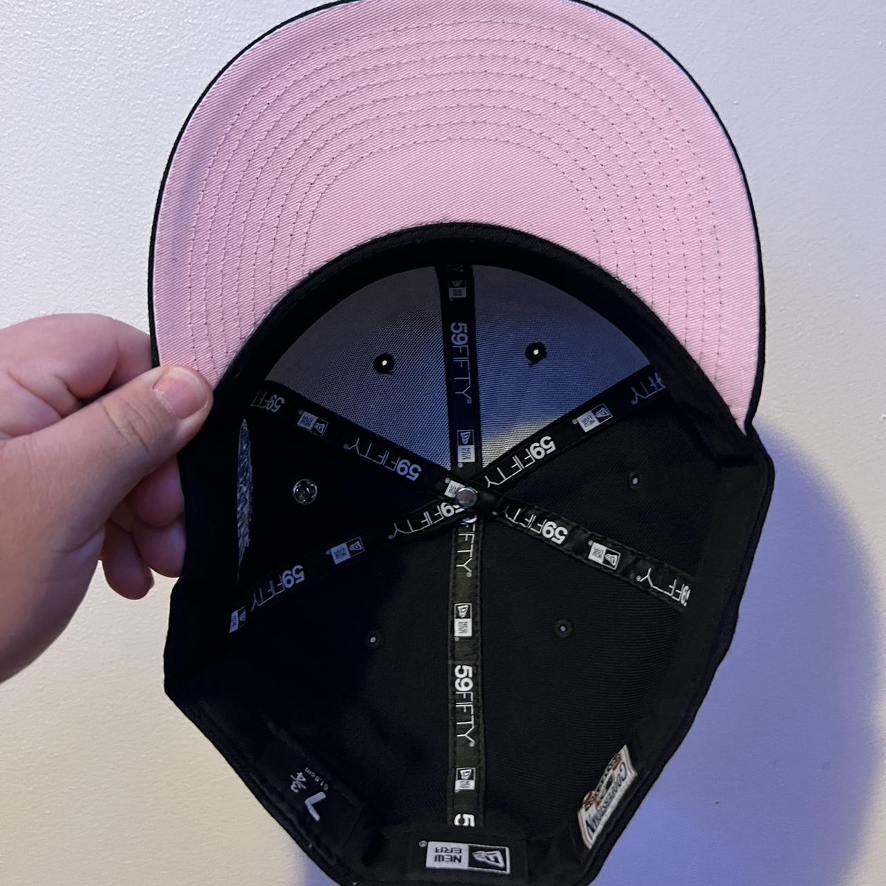 History of the Pink Bottom Fitted – Hat Club