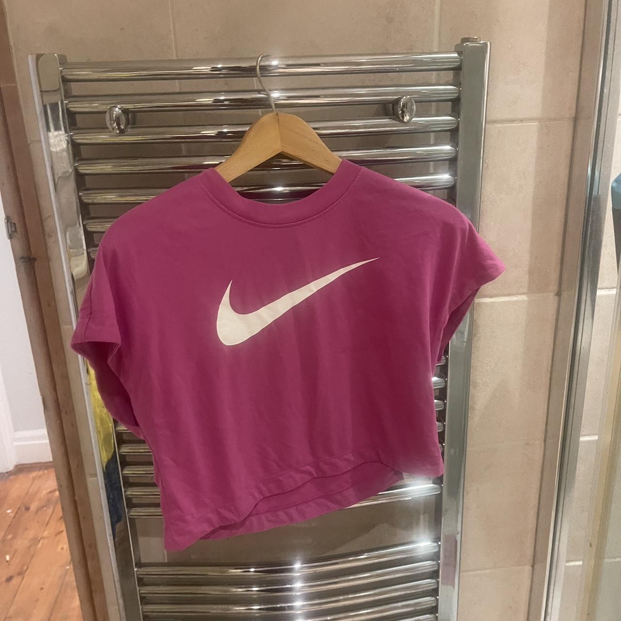 womens nike pink top