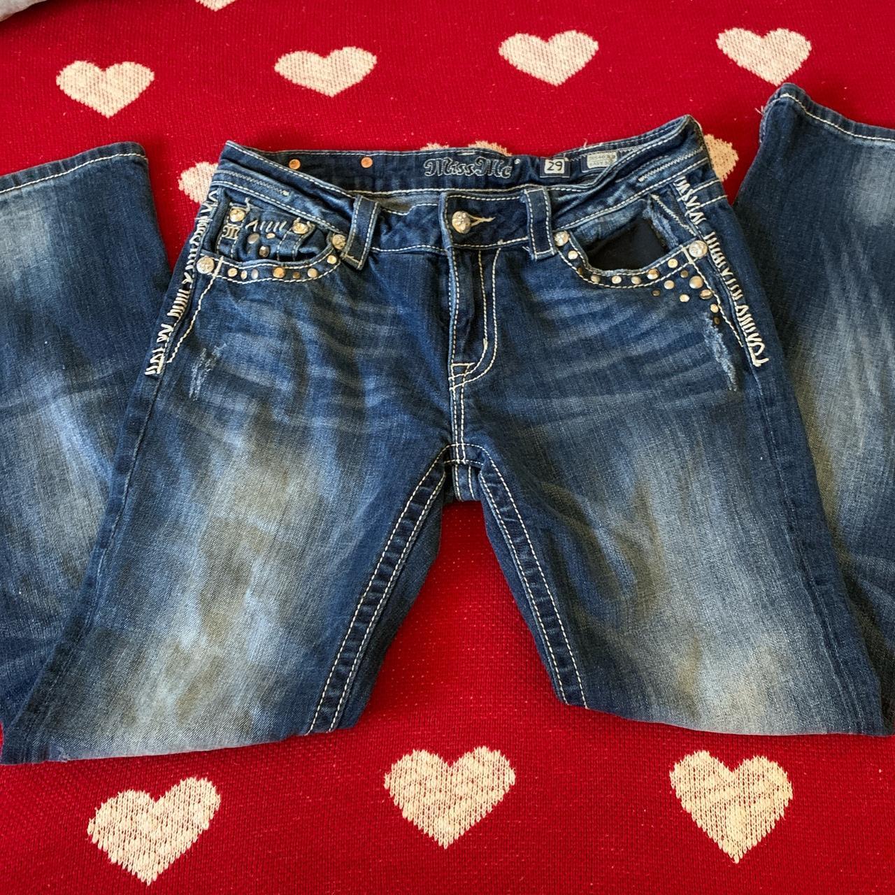 bootcut-miss-me-jeans-depop