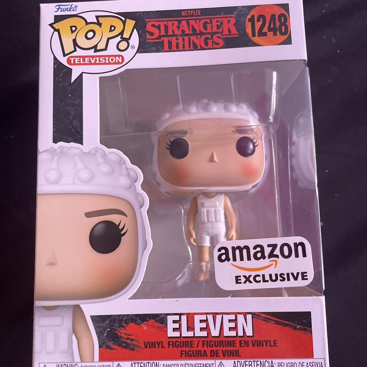 eleven funko pop stranger things funko amazon... - Depop