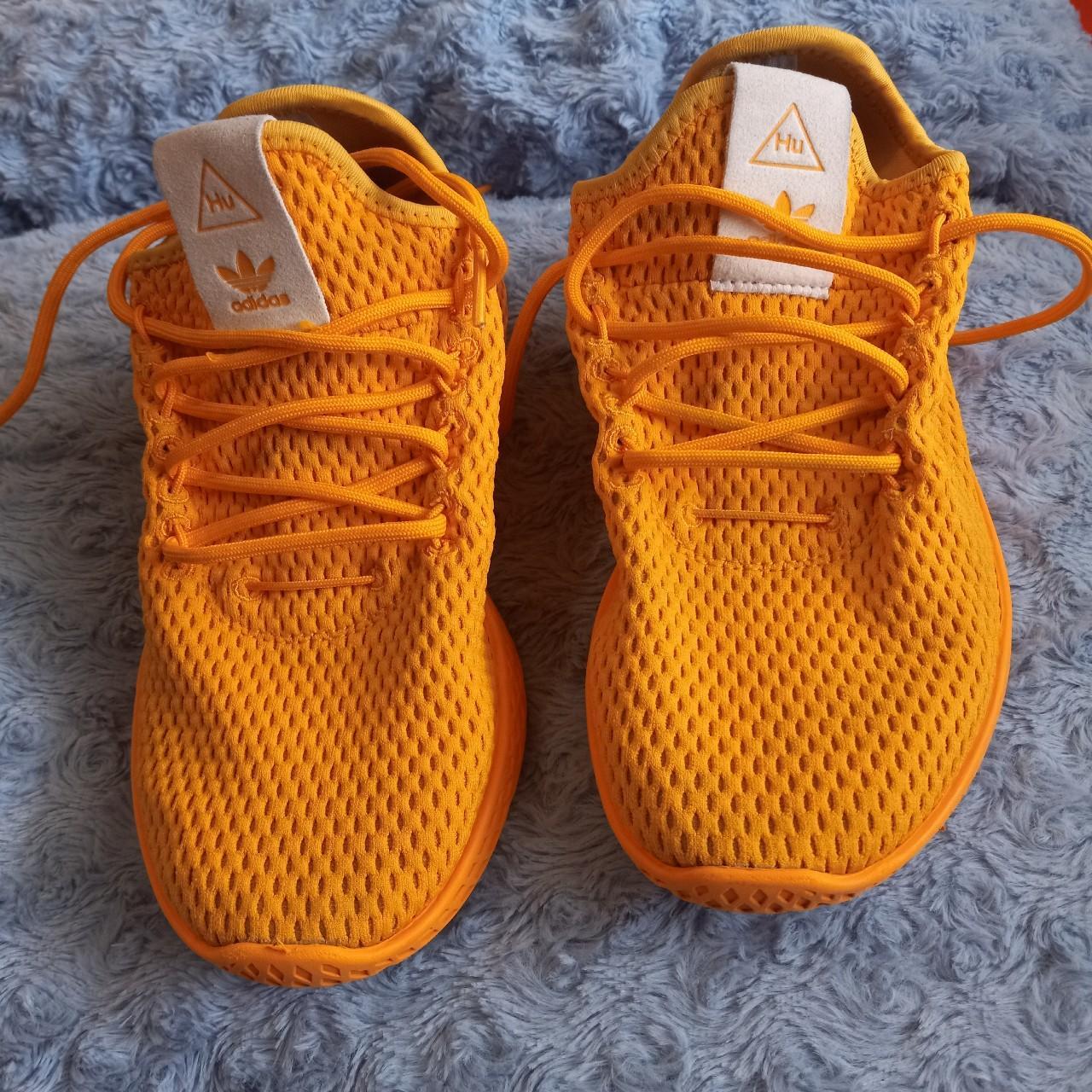 Mens yellow hot sale adidas shoes