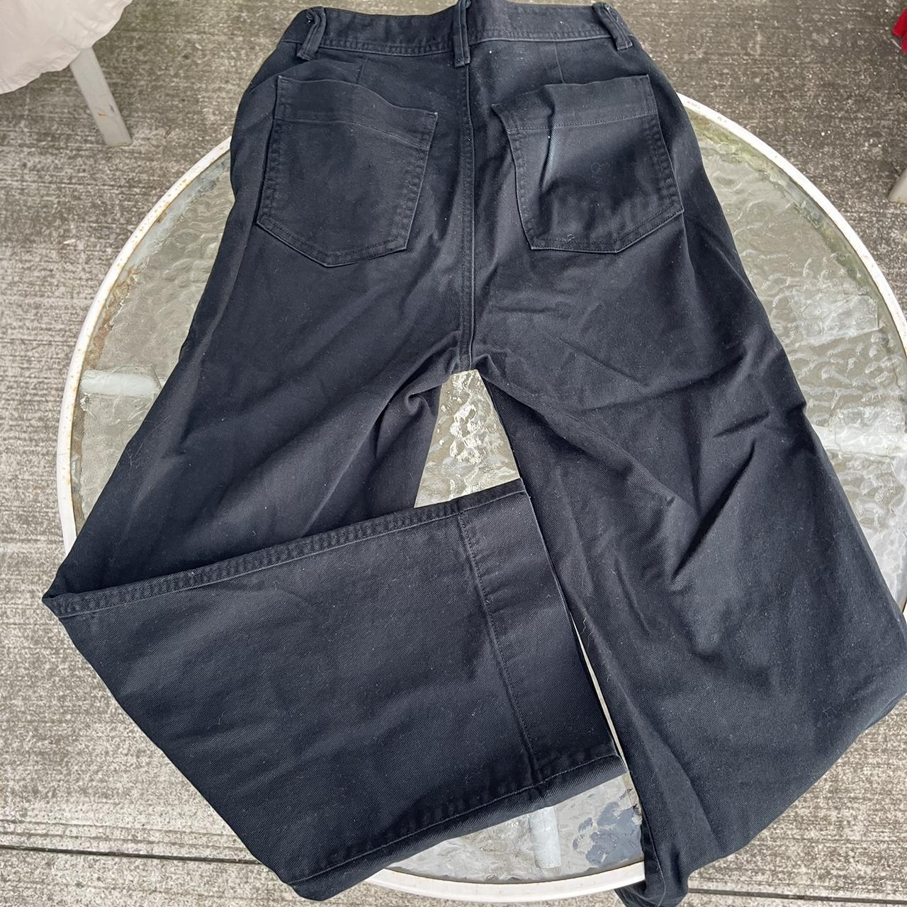 GAP flared high rise black women’s pants Great... - Depop