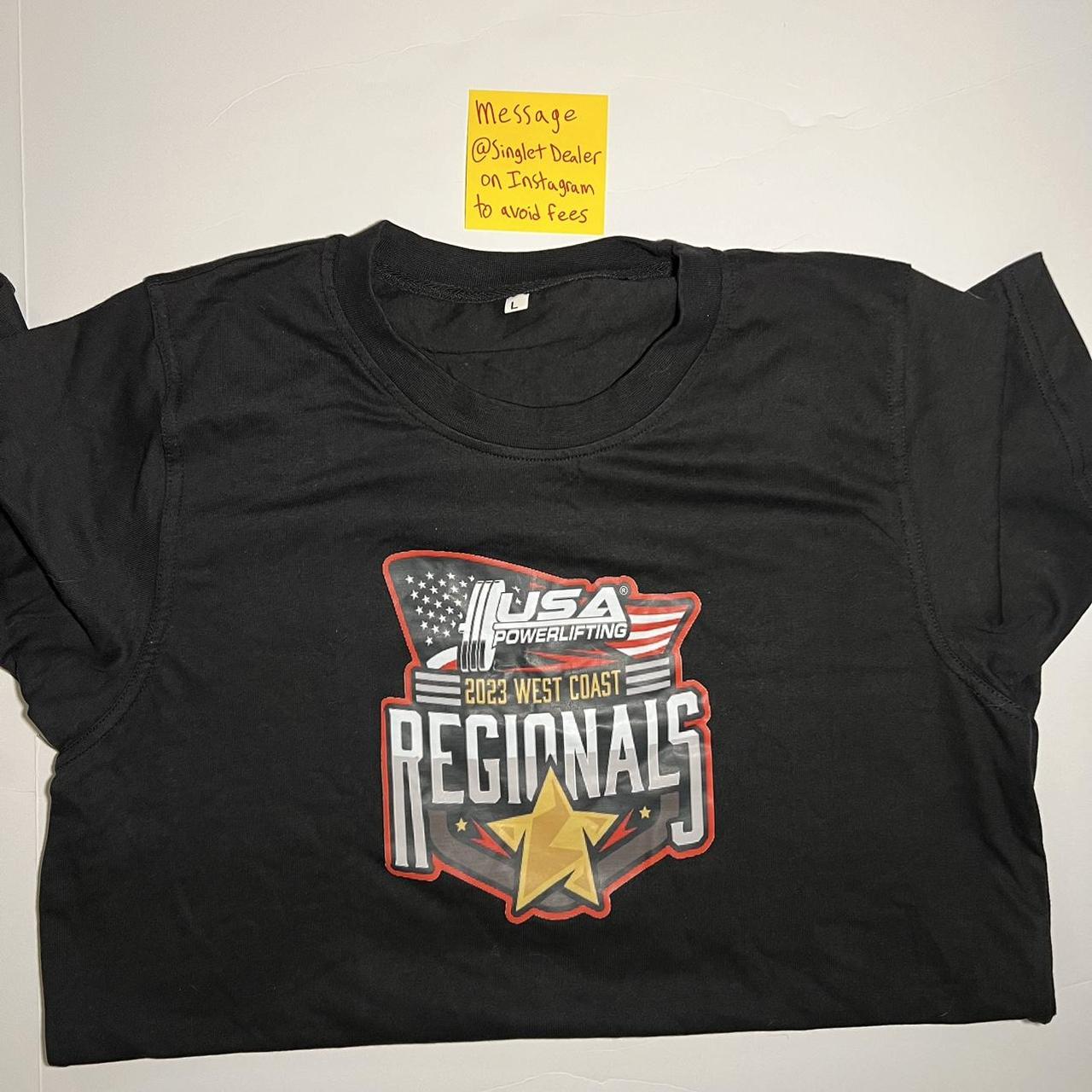 USAPL Meet Shirt West Coast Regionals Large Depop USAPL Meet Shirt West Coast Regionals Large Depop