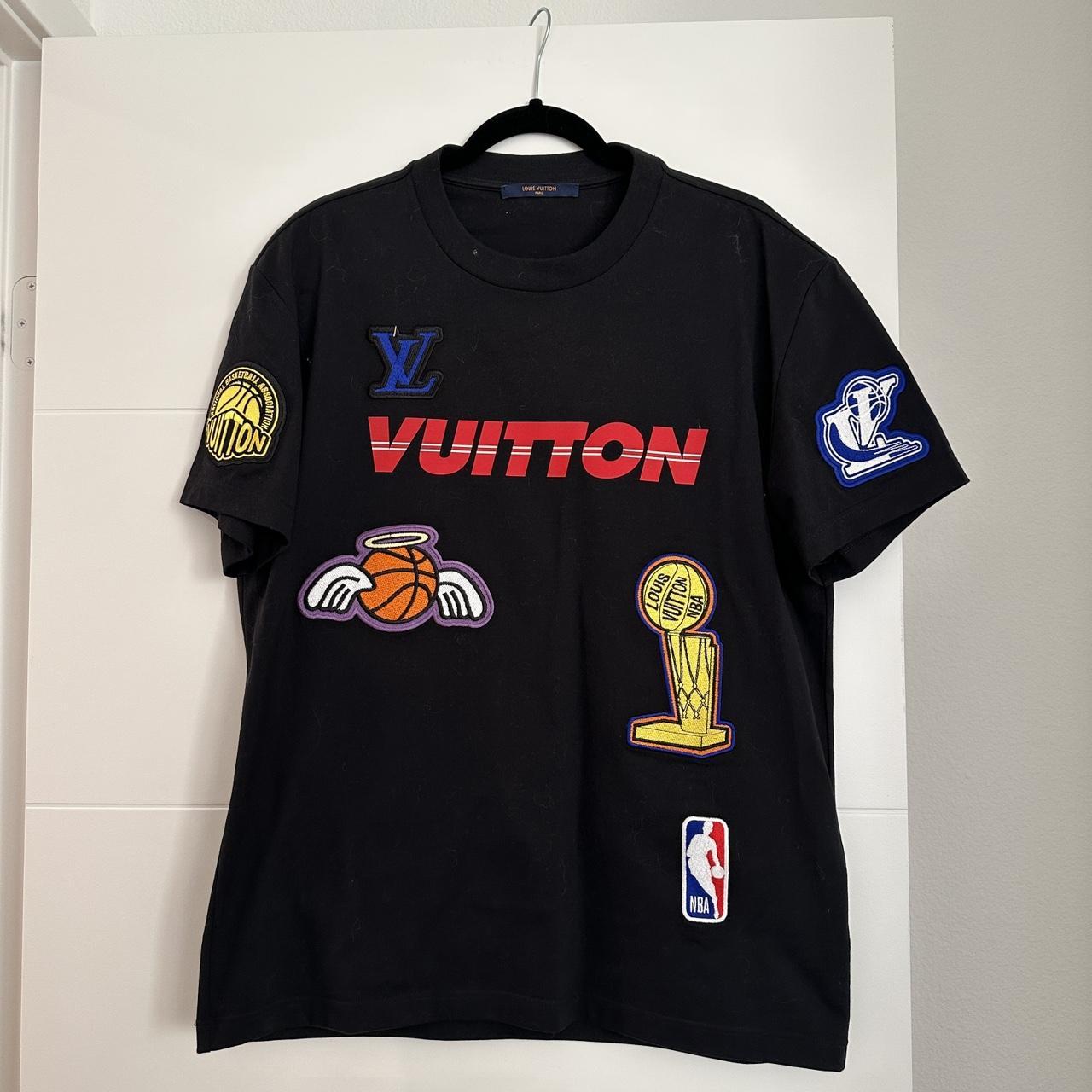 Louis Vuitton x NBA T shirt Moving soon and - Depop