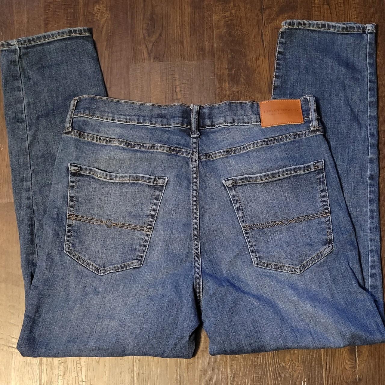 Mens Lucky Brand dark wash Jeans ♡36x30 ♡in great... - Depop