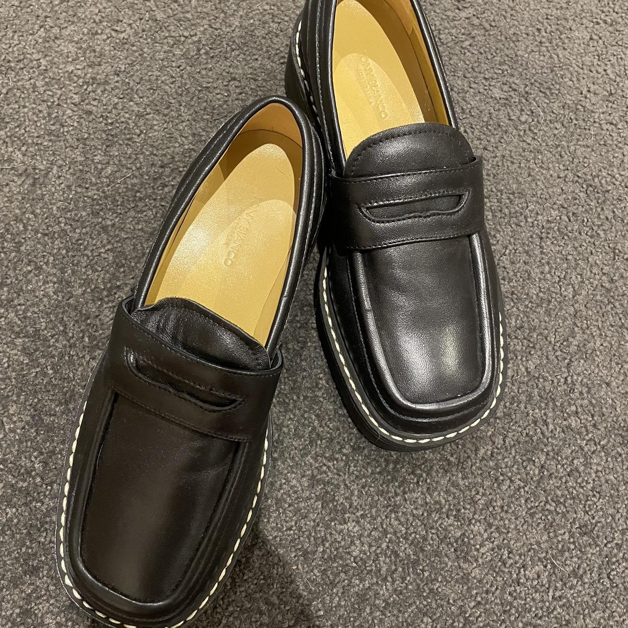 Tony Bianco Plato loafers black Size 6 1/2... - Depop