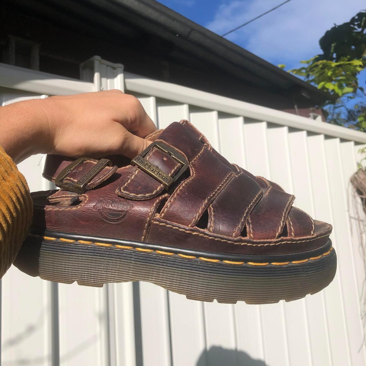 mollyvdb007 vintage docs sandals size 3637 EU... Depop