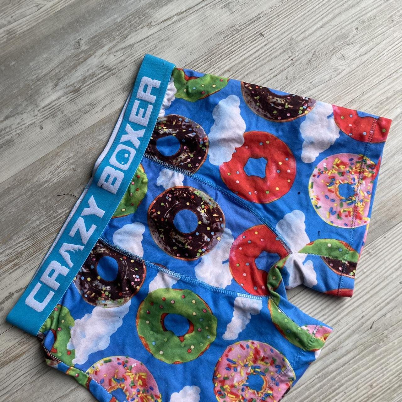 Crazy Boxer Donut Boxers Size M Mens - Depop