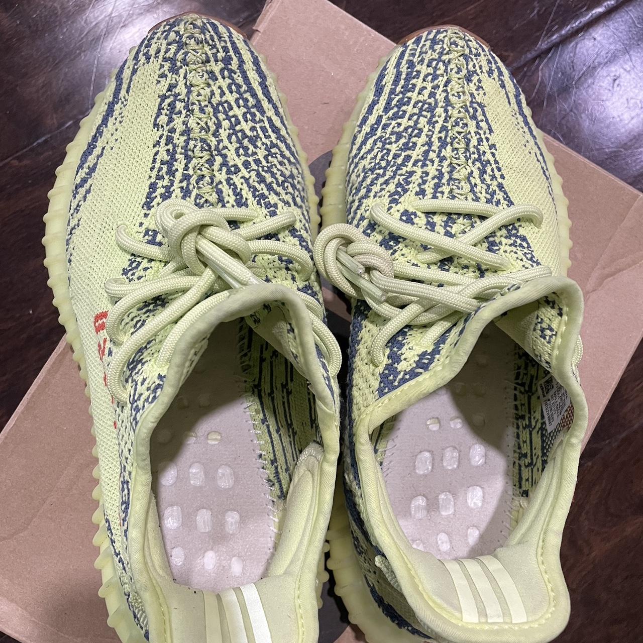 women's green yeezys