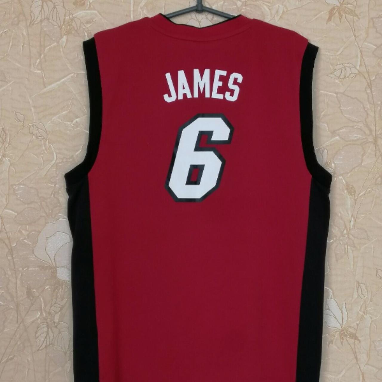 NBA MIAMI HEAT 2013 BASKETBALL SHIRT JERSEY ADIDAS... Depop