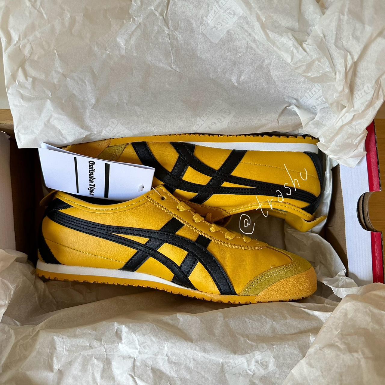 Onitsuka tiger mexico 66 black and yellow online