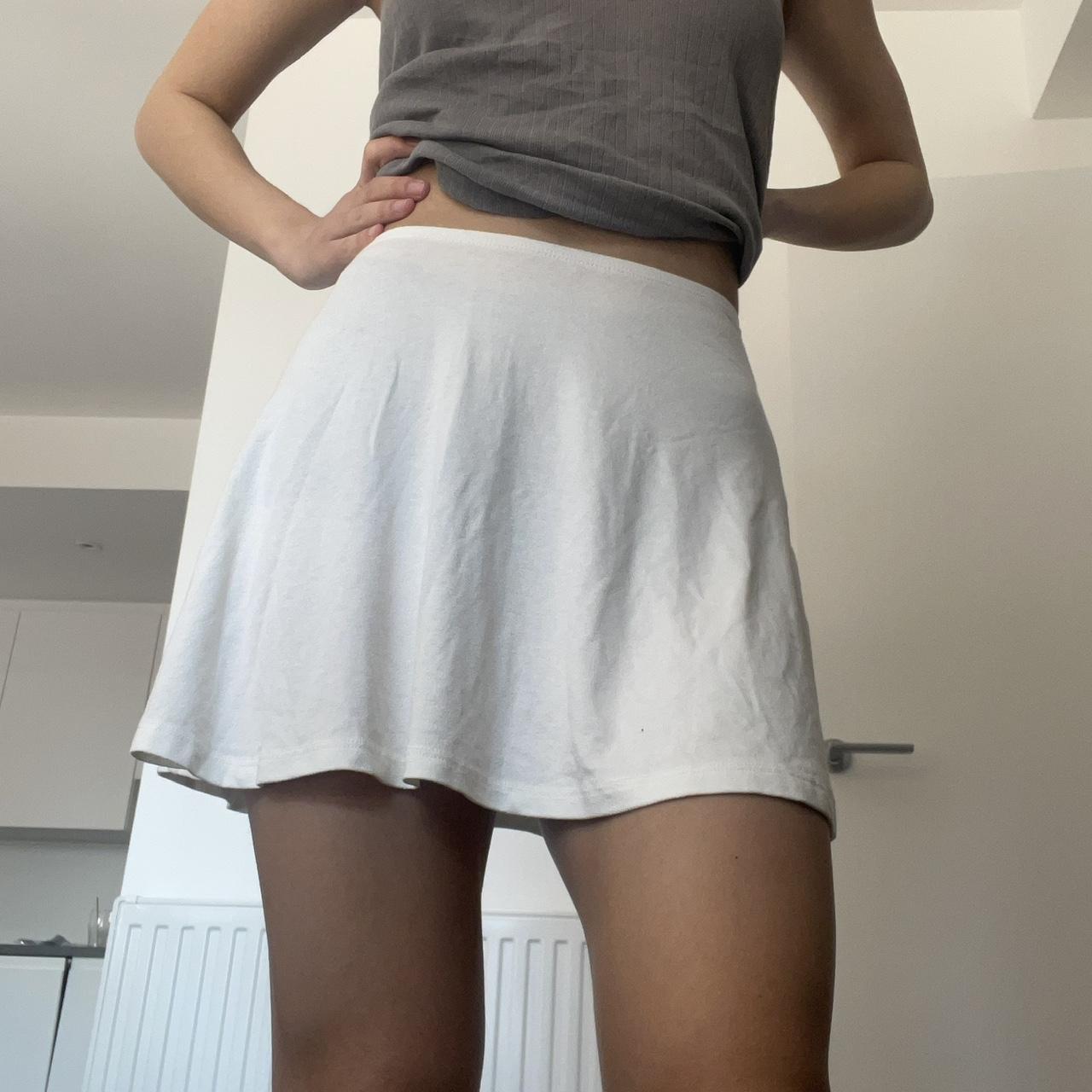 Gorgeous white skirt Never worn out and in great - Depop