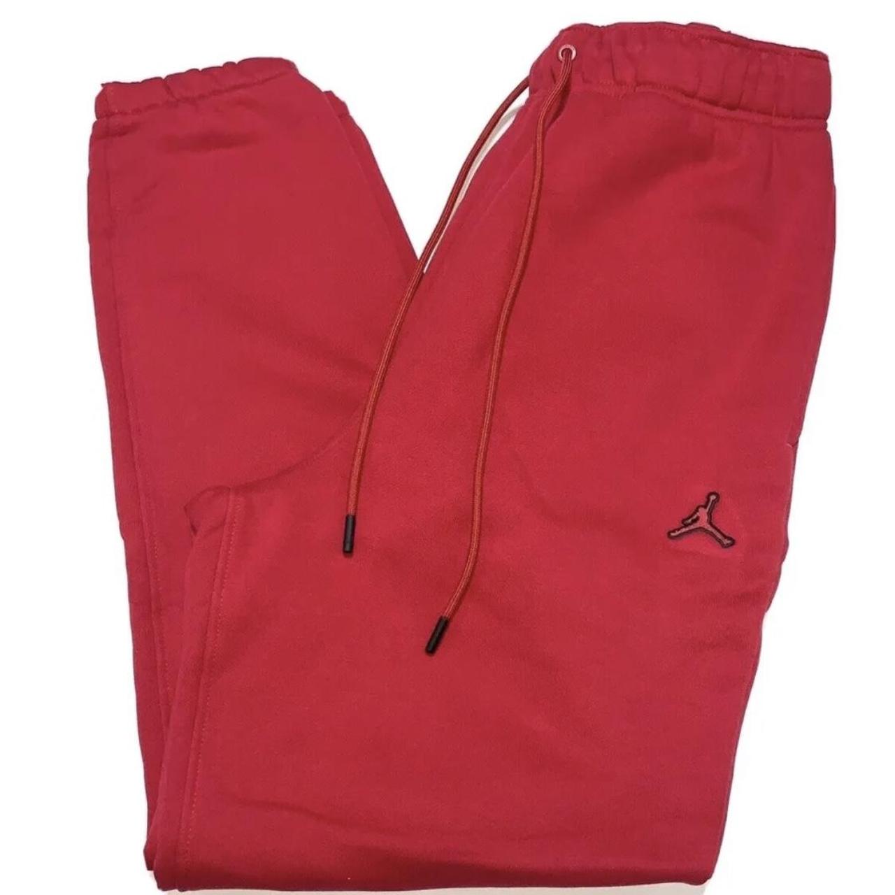 red air jordan sweatpants